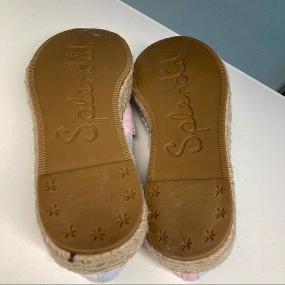 SPLENDID Sz 8.5 Laney Pastel Tie Dye Espadrilles - Picture 9 of 12